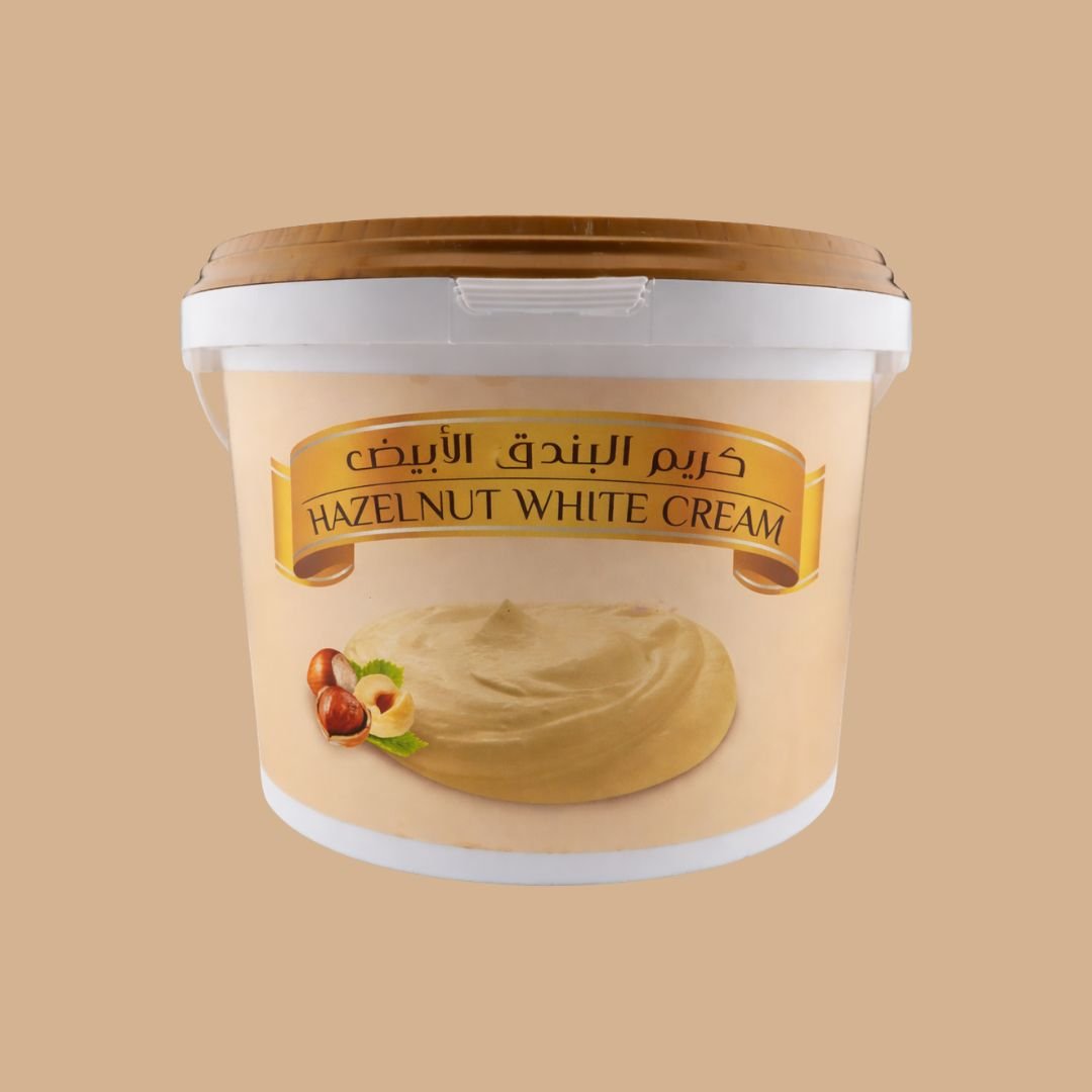 white hazelnut creams