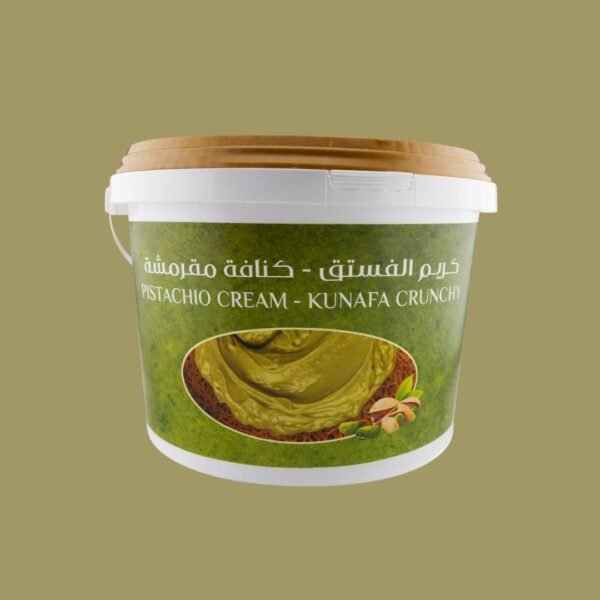 pistachio kunafa creams