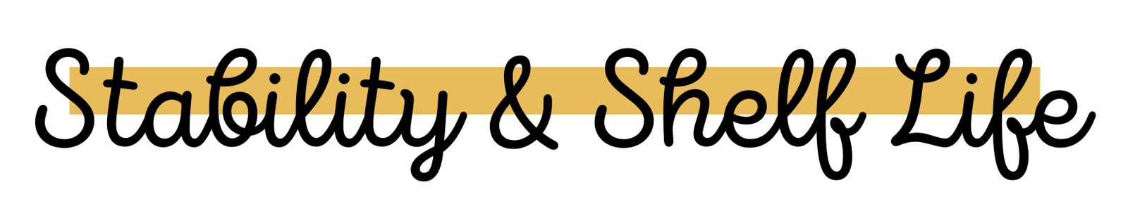 Home stability & shelf life (1)